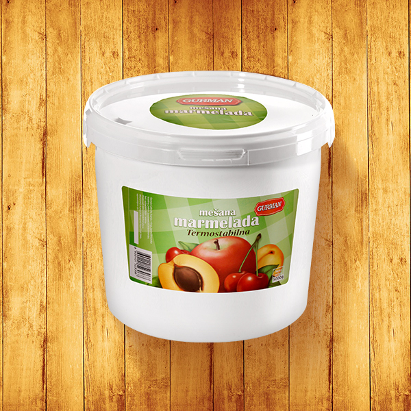 Mixed fruits jam Thermostable 5000g