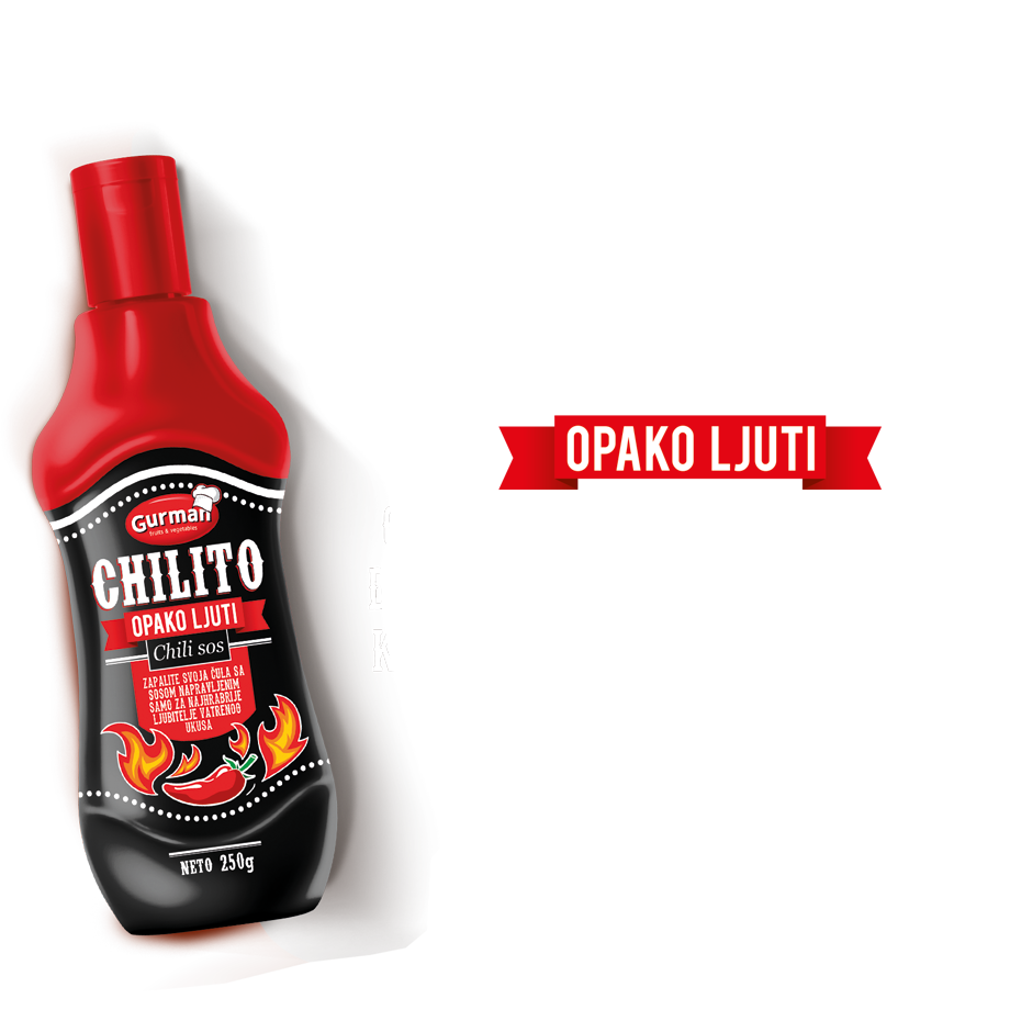 Chilito Opako Ljuti Chili sos 250ml